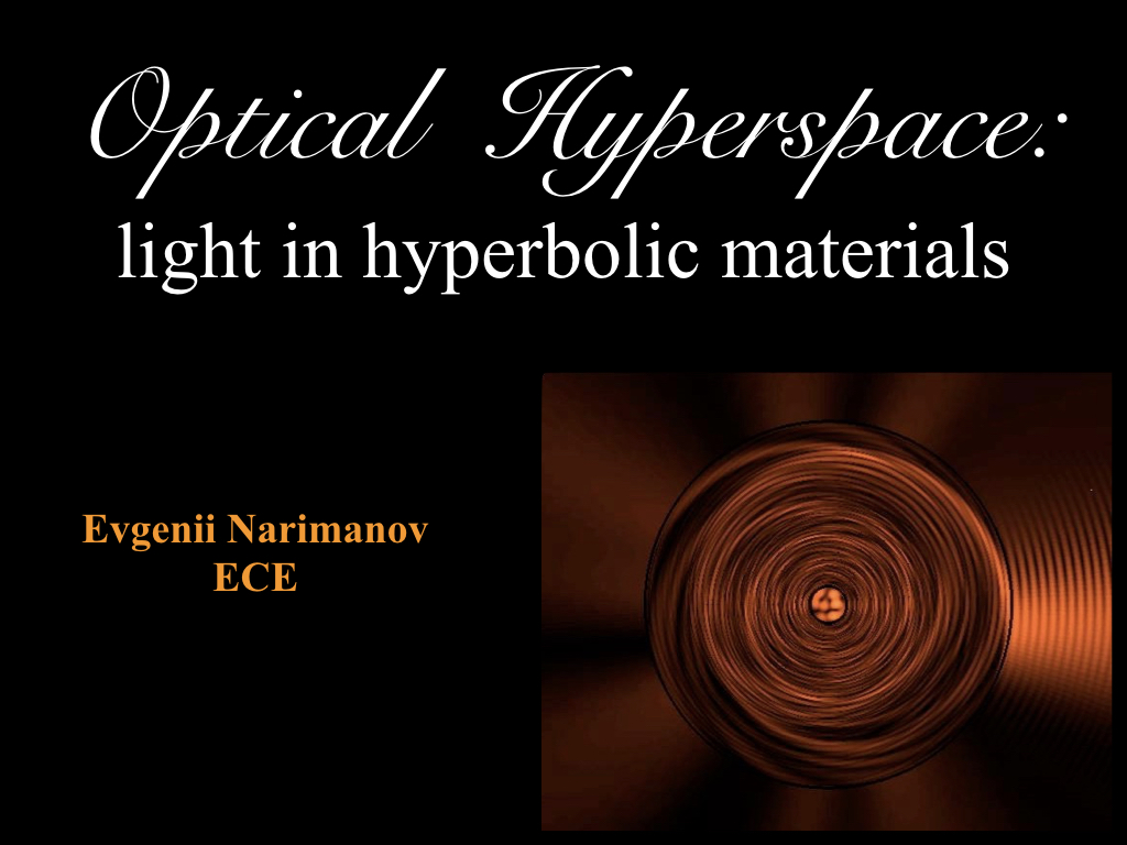 Optical Hyperspace: light in hyperbolic materials