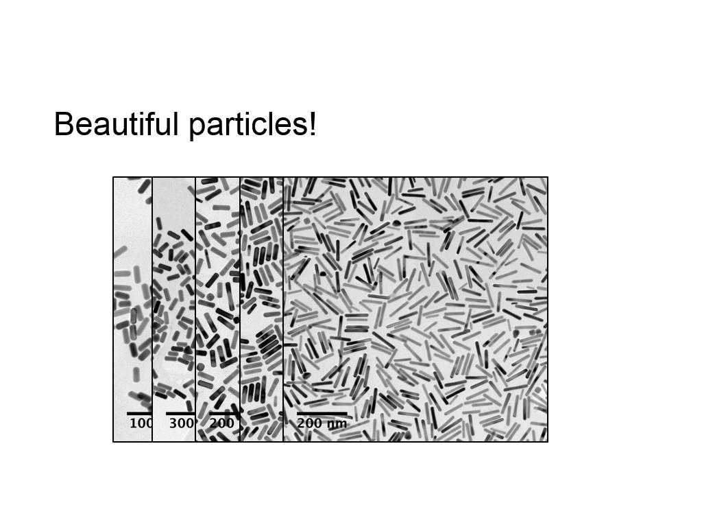 Beautiful particles!