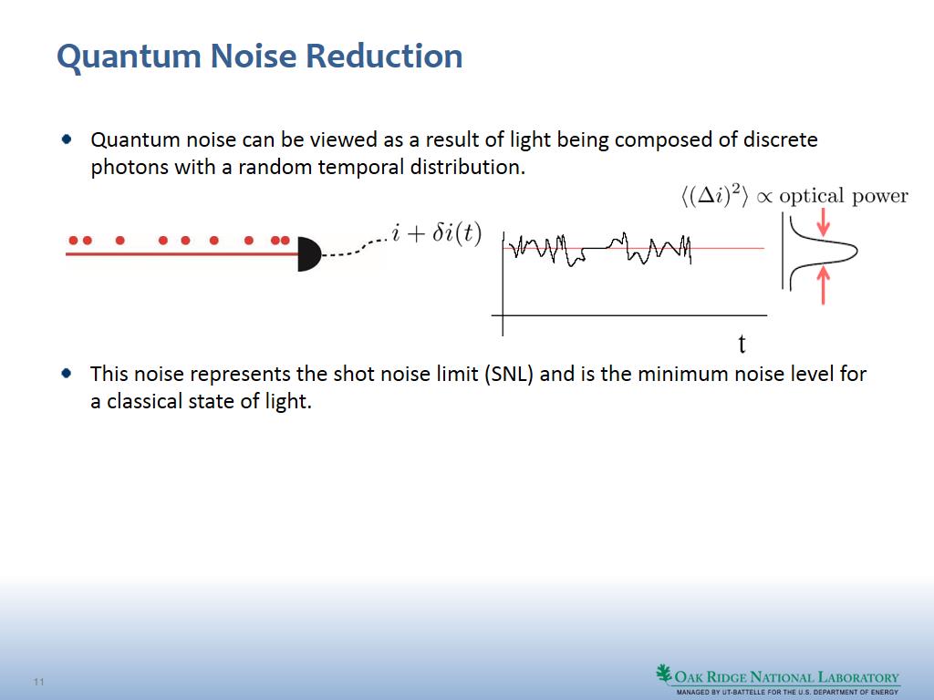 Quantum Noise Reduction