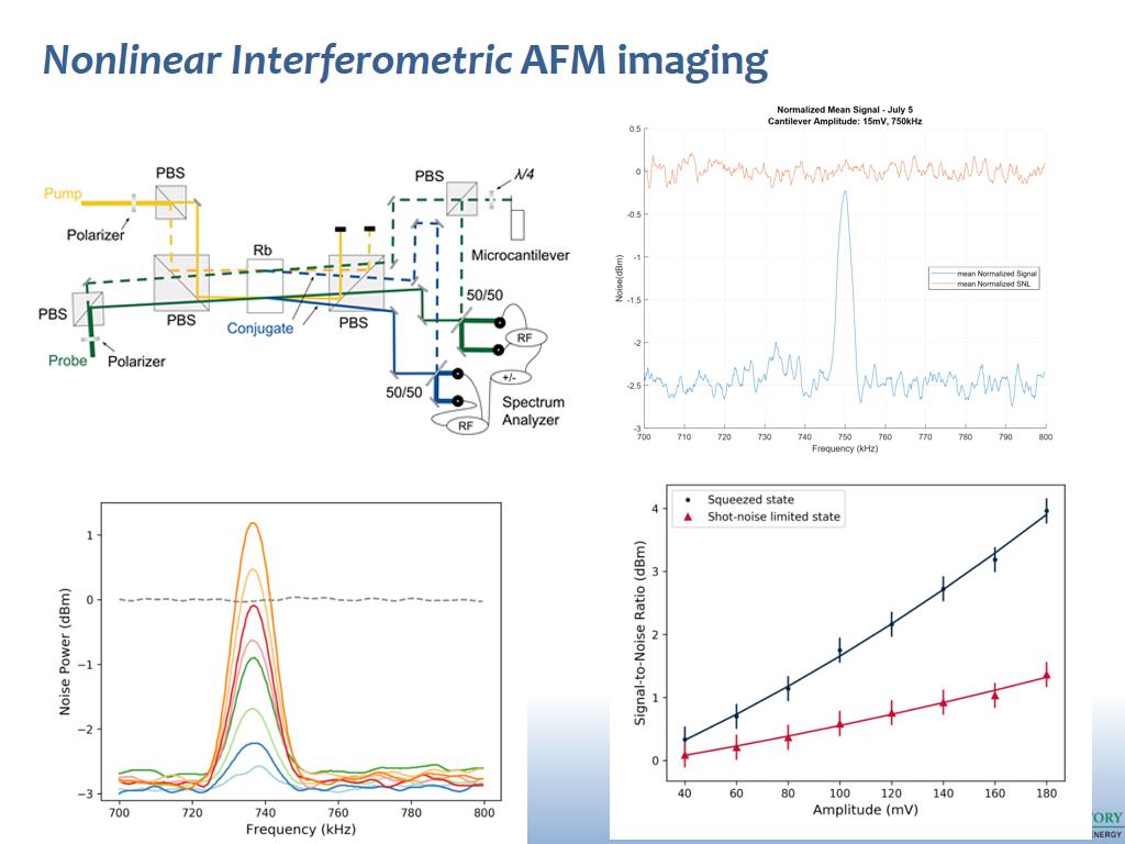Nonlinear Interferometric AFM imaging
