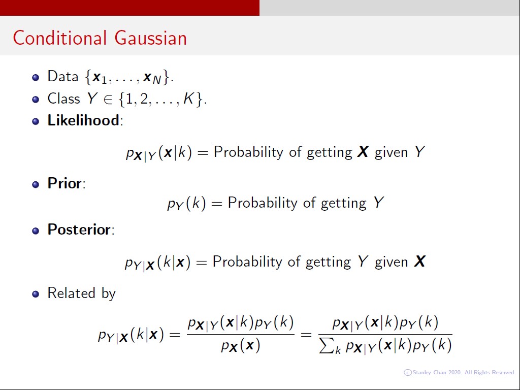 Conditional Gaussian
