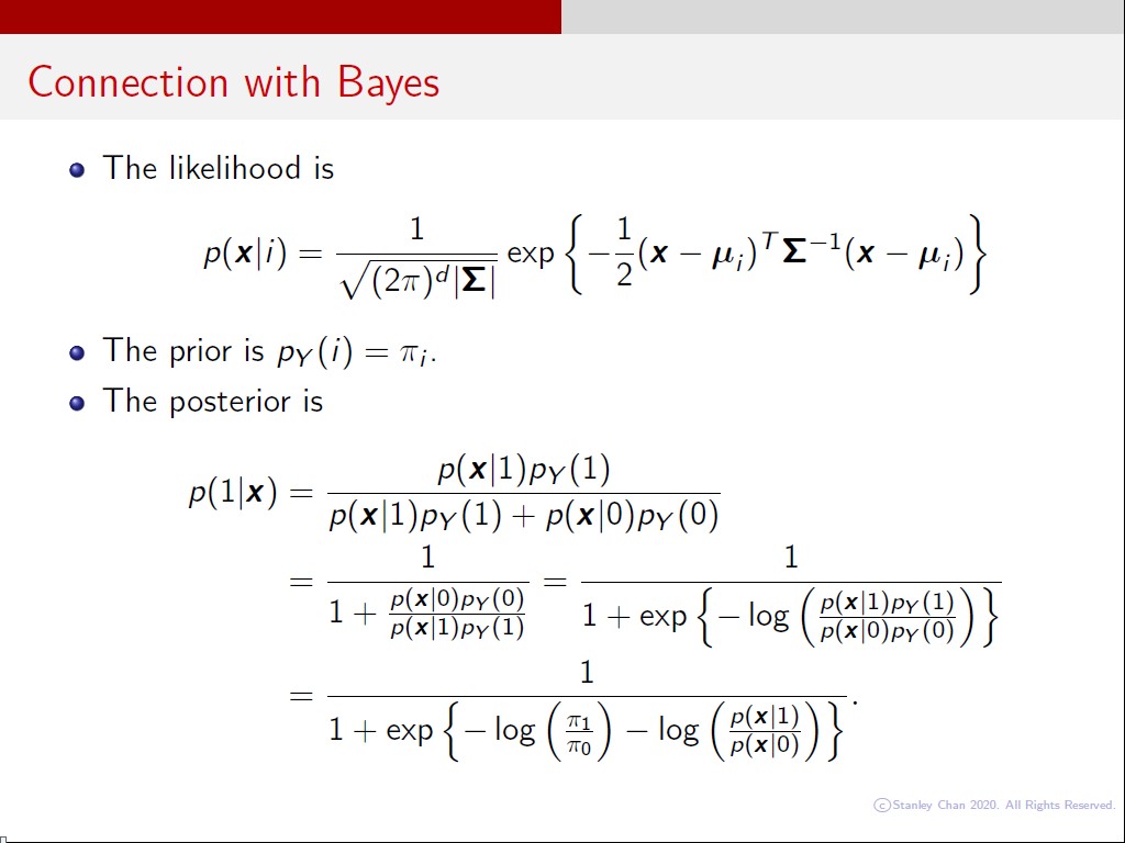 Connection with Bayes