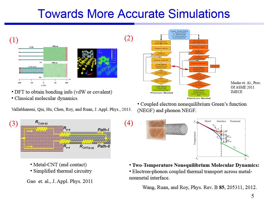Towards More Accurate Simulations