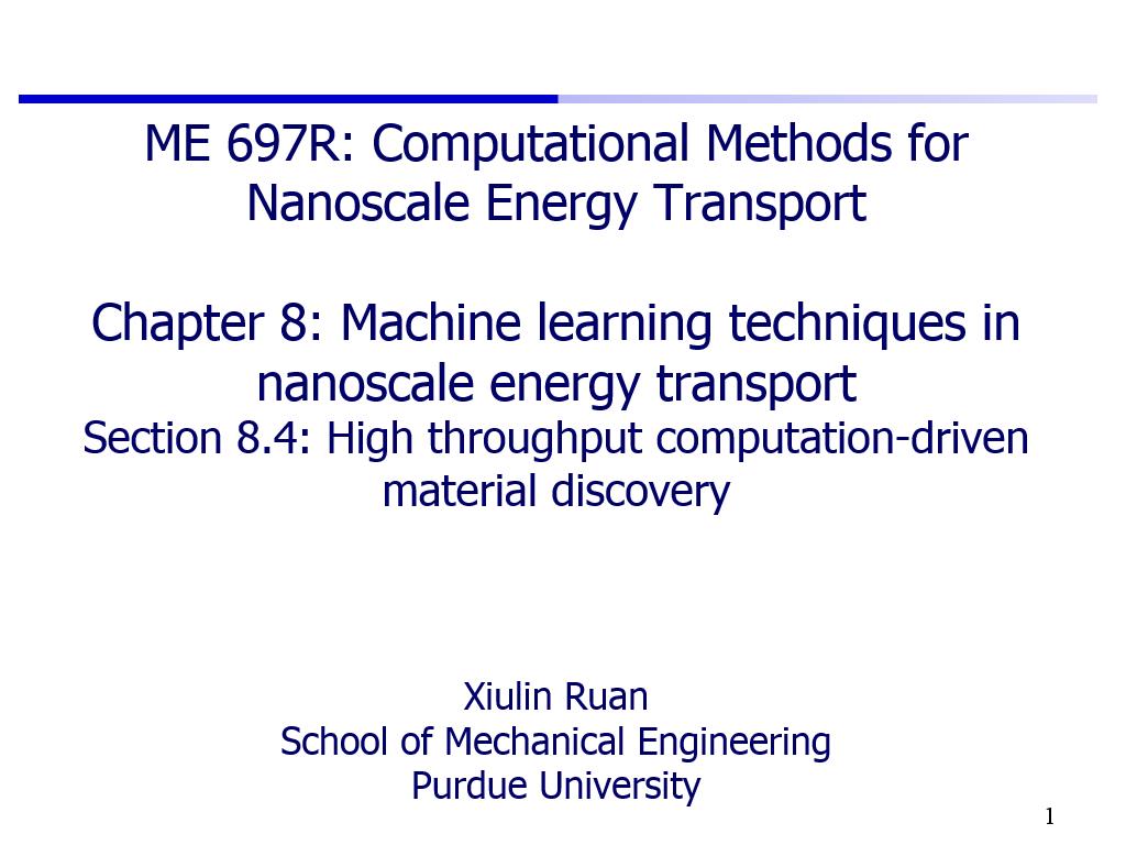 Lecture 8.4: High throughput computation-driven material discovery