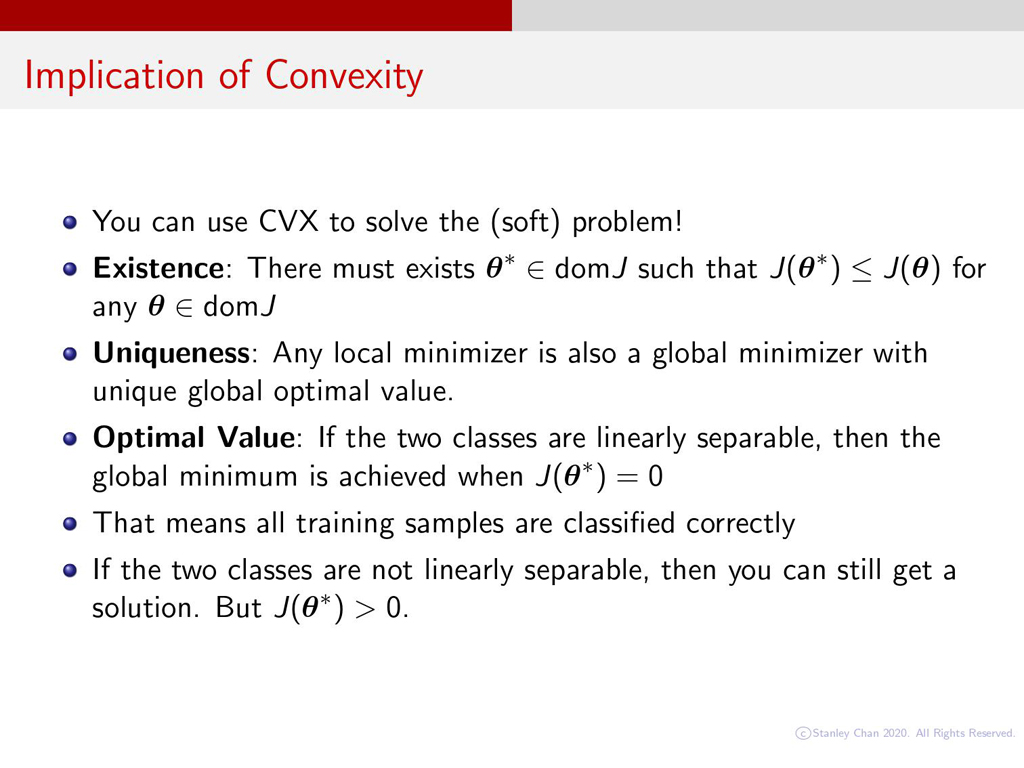 Implication of Convexity