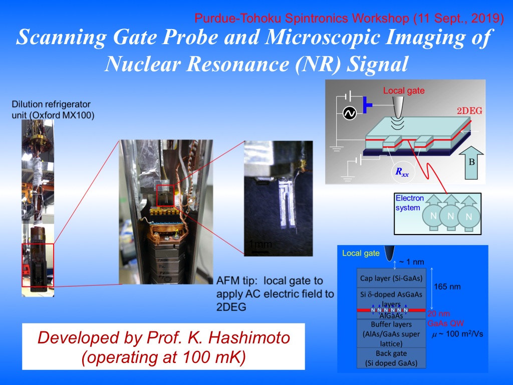 Scanning Gate Probe and Microscopic Imaging
