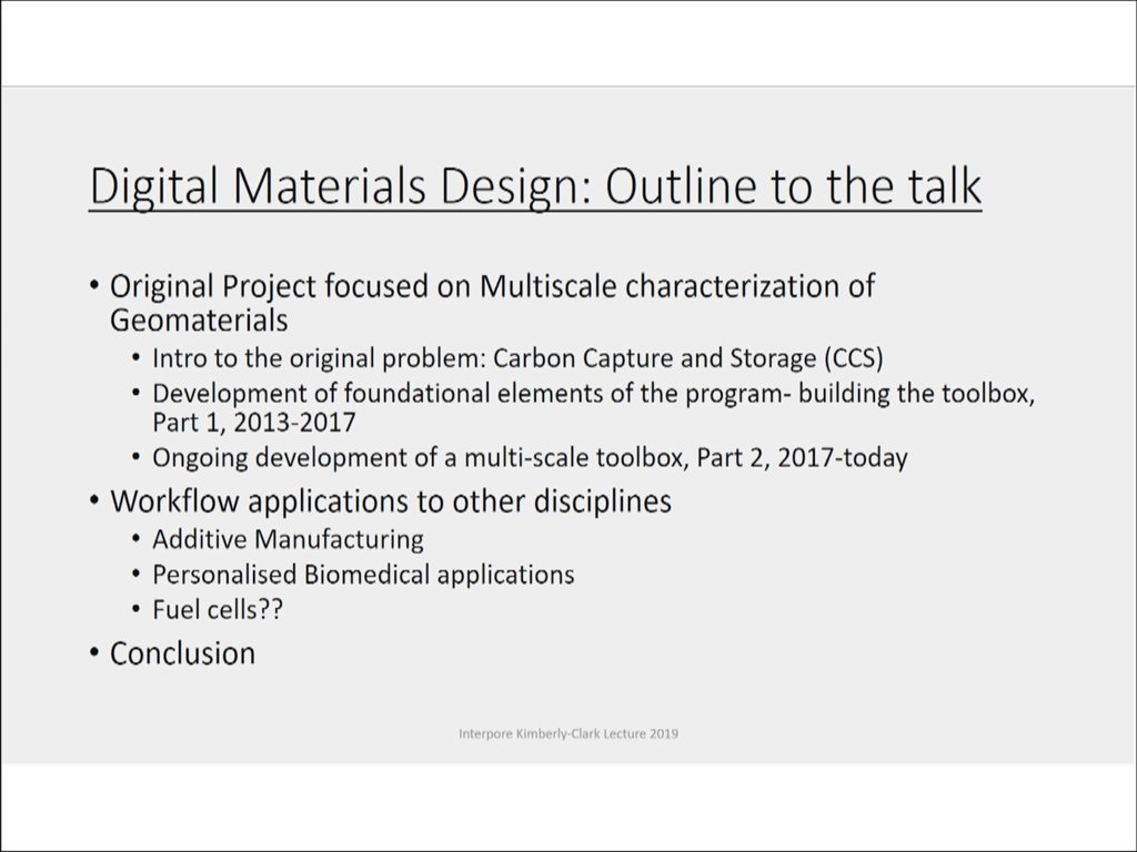 Digital Materials Design: Outline to the Talk