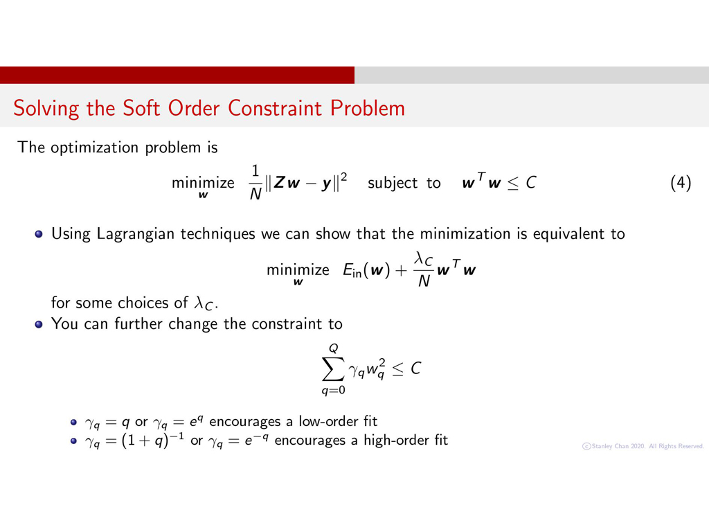 Solving the Soft Order Constraint Problem