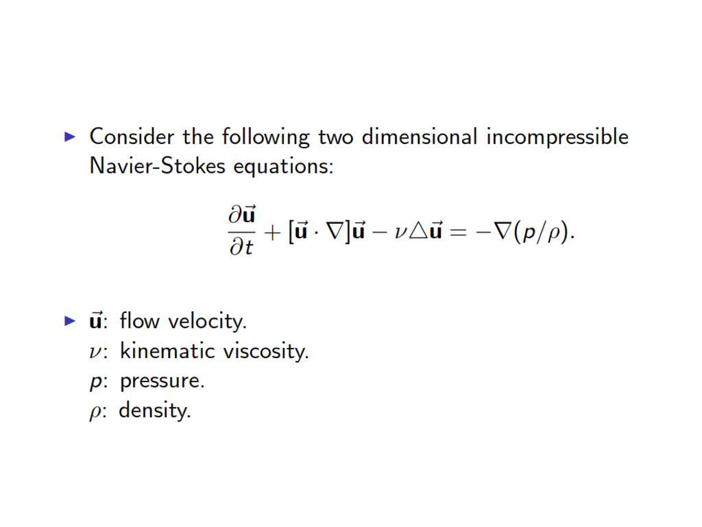 Navier-Stokes Equation