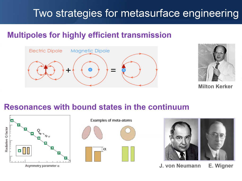 Two strategies for metasurface engineering Multipoles for highly efficient transmission