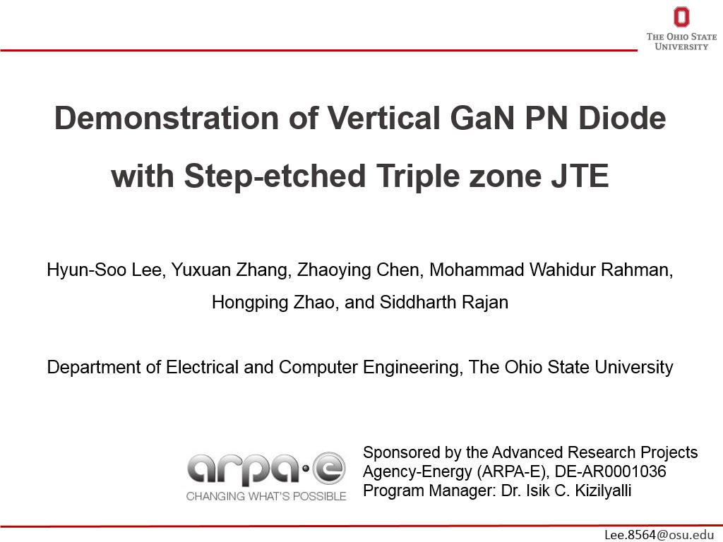 Demonstration of Vertical GaN PN Diode with Step-etched Triple zone JTE