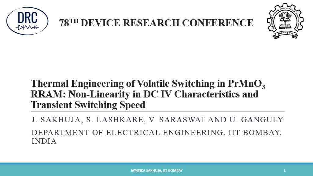 Thermal Engineering of Volatile Switching in PrMnO3 RRAM: Non-Linearity in DC IV Characteristics and Transient Switching Speed