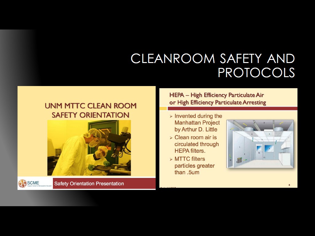 CLEANROOM SAFETY AND