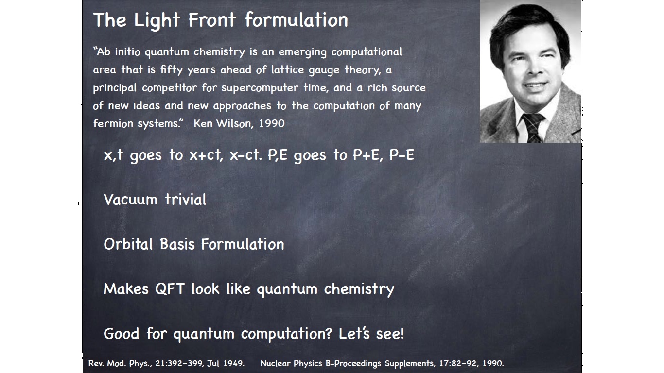 The Light Front formulation