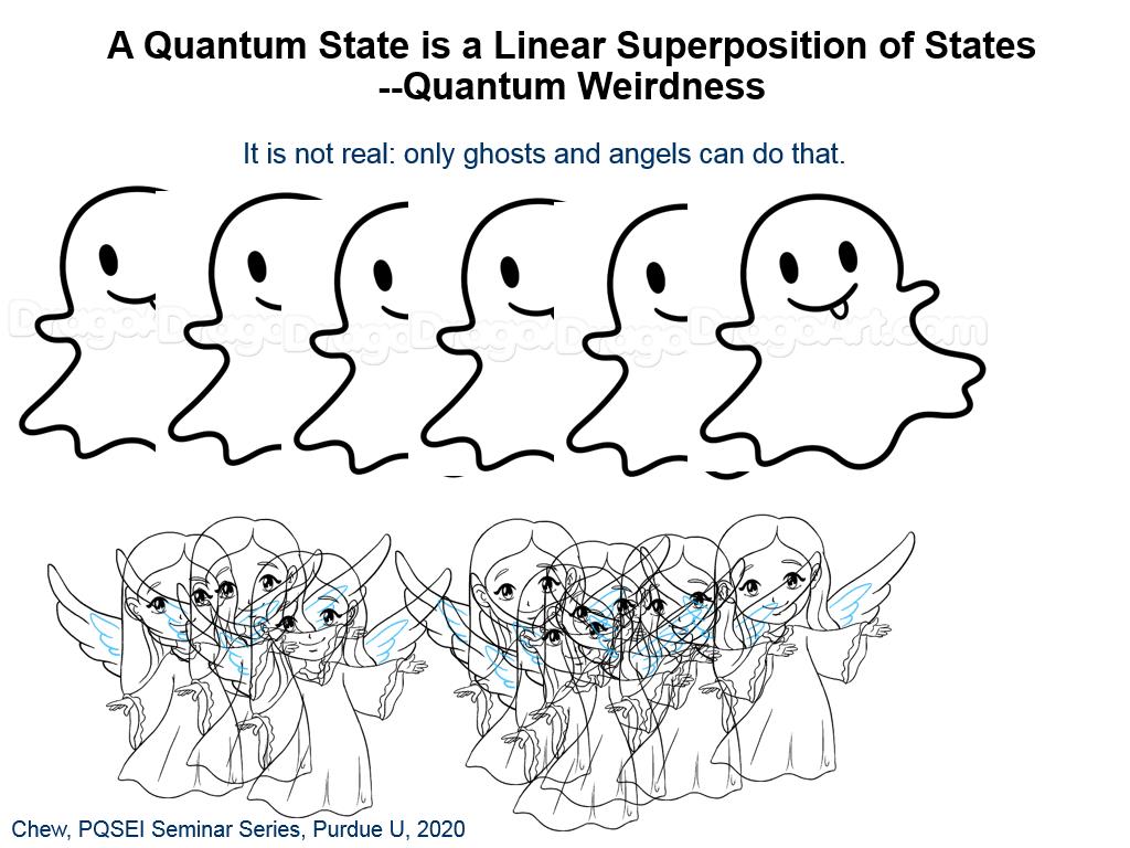A Quantum State is a Linear Superposition of States