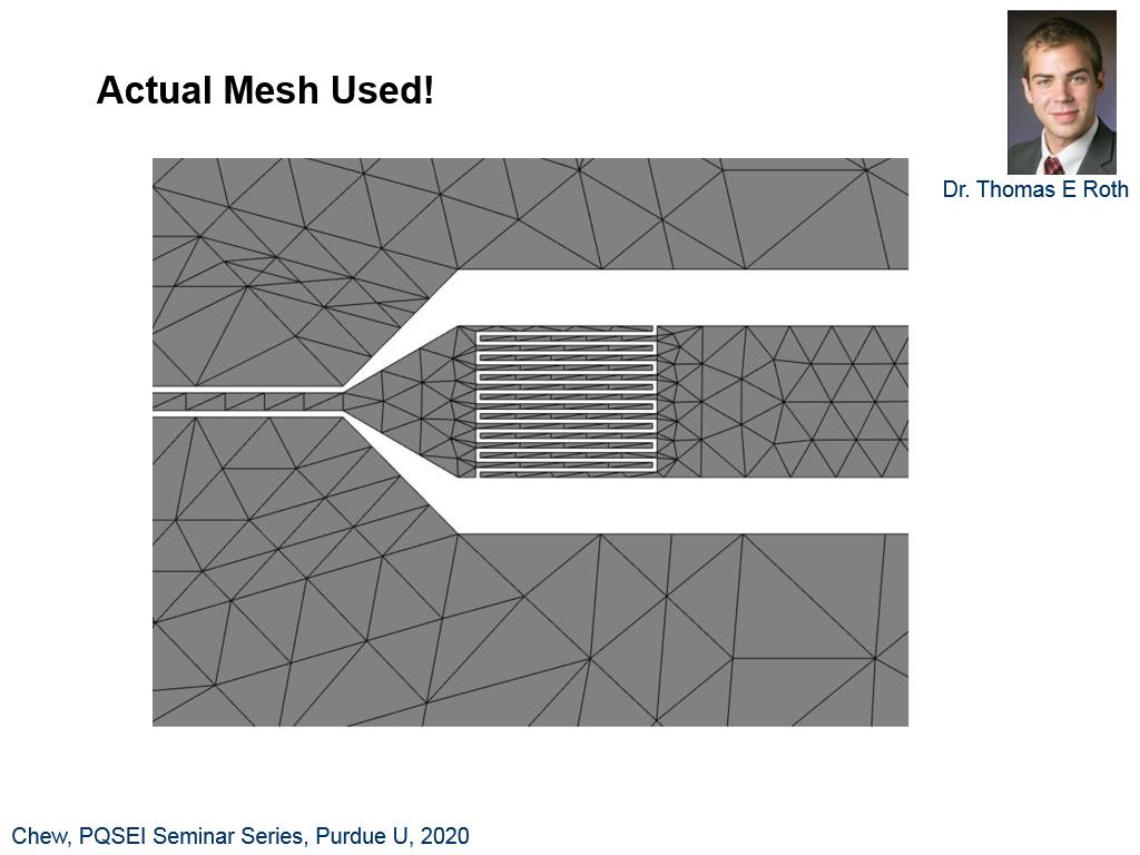 Actual Mesh Used!