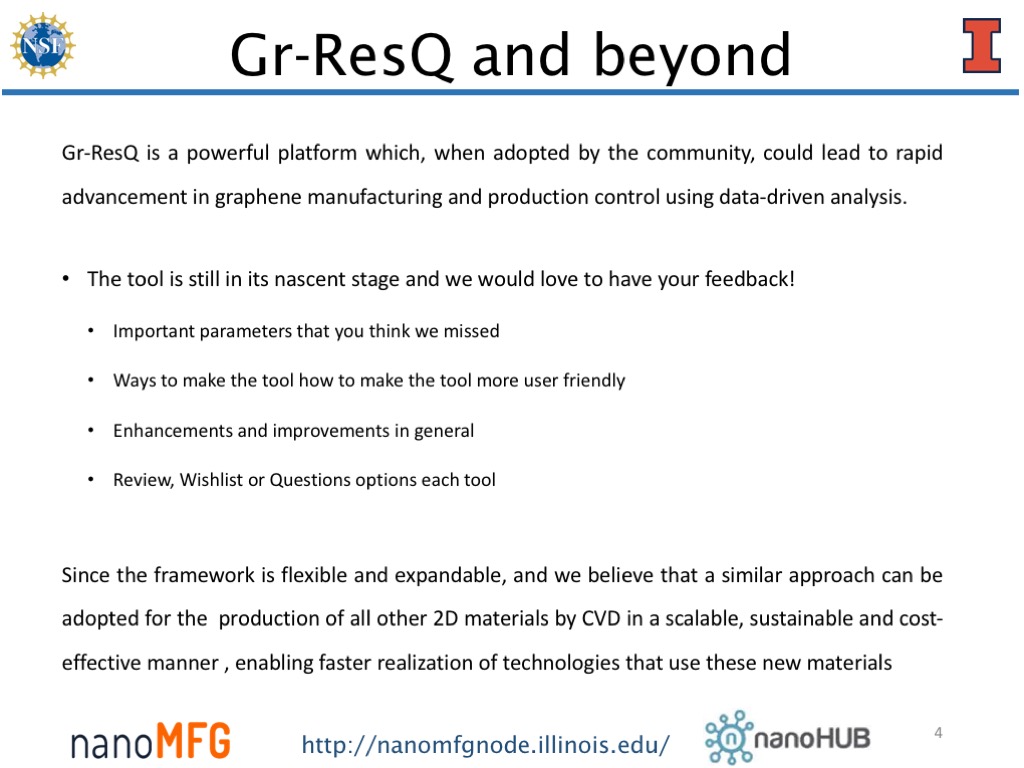 Gr-ResQ and beyond