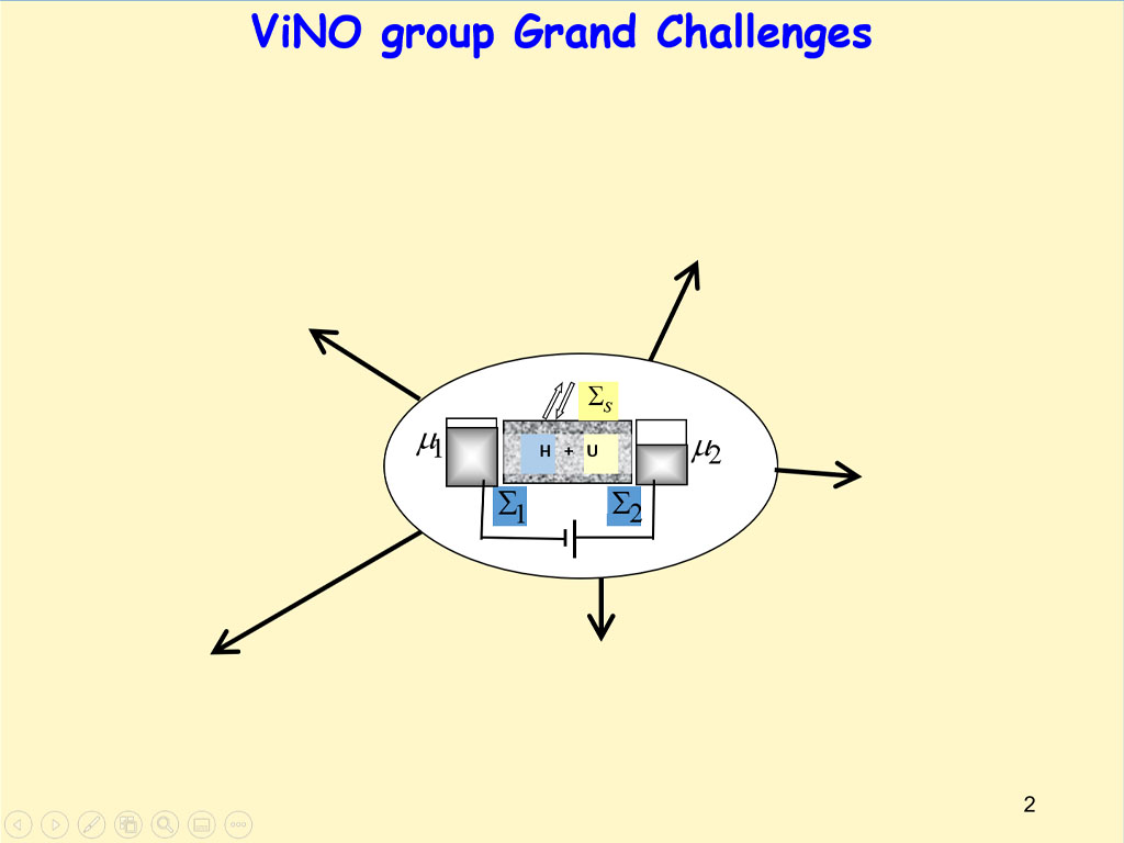 ViNO group Grand Challenges