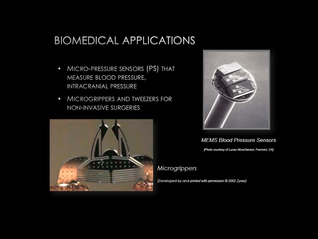 Biomedical Applications
