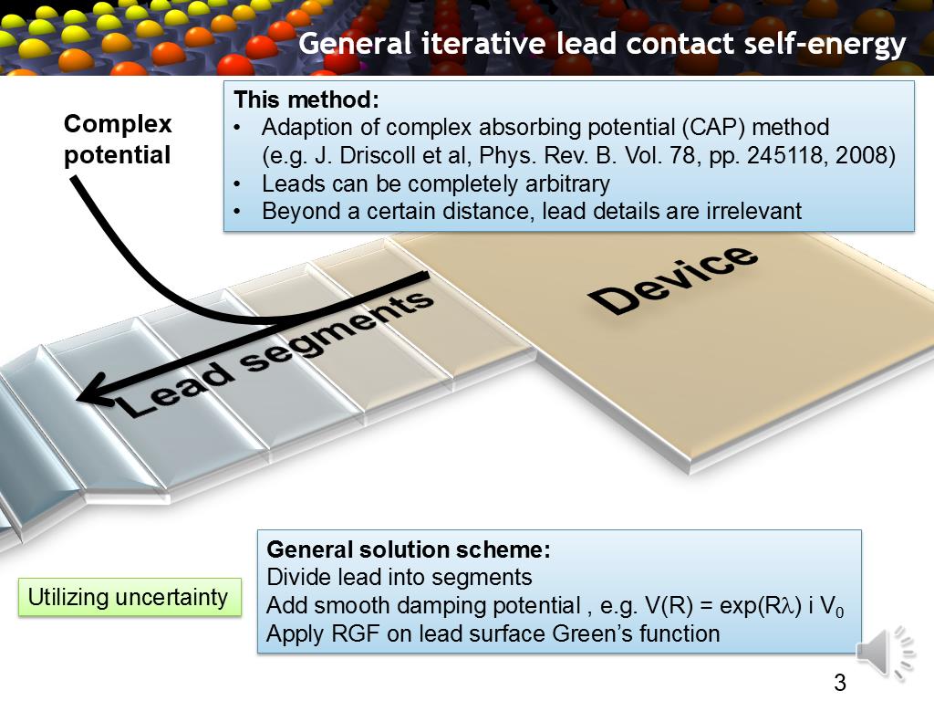 General iterative lead contact self-energy