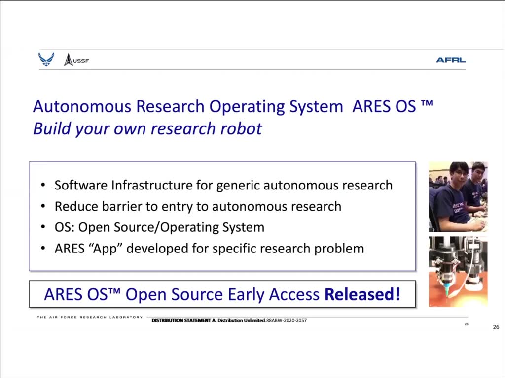Automomous Research Operating System