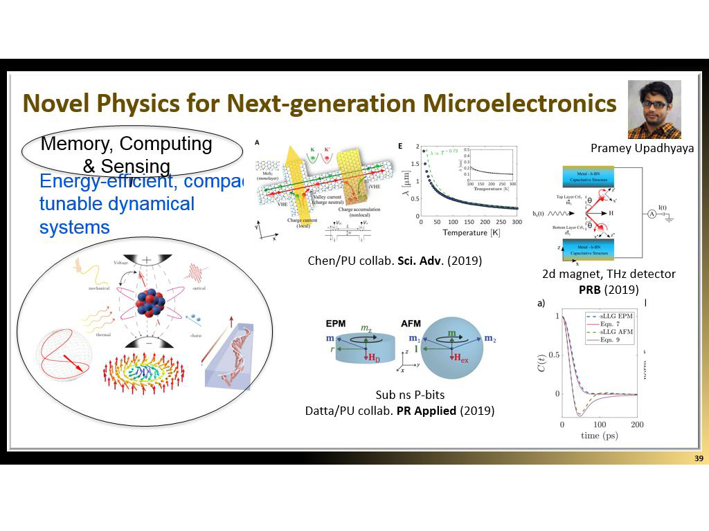 Novel Physics for Next-generation Microelectronics