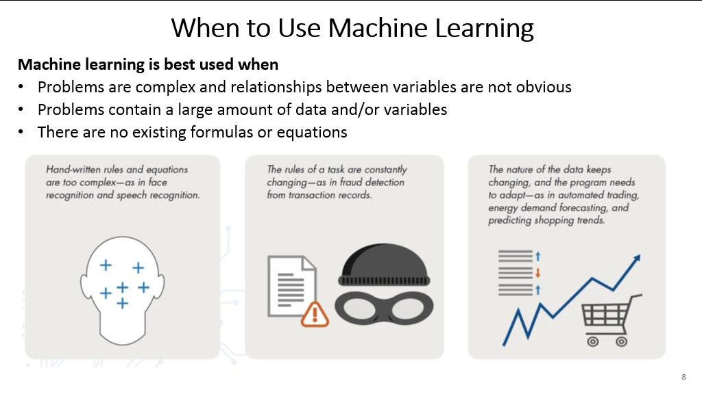 When to Use Machine Learning