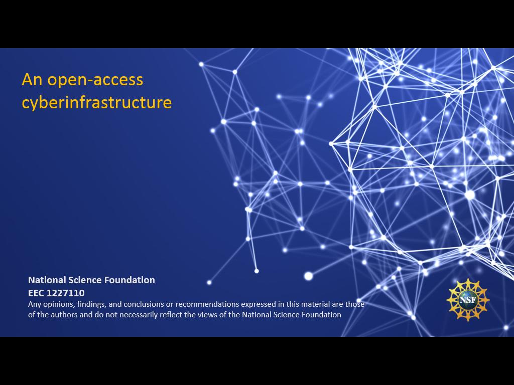 An open-access cyberinfrastructure