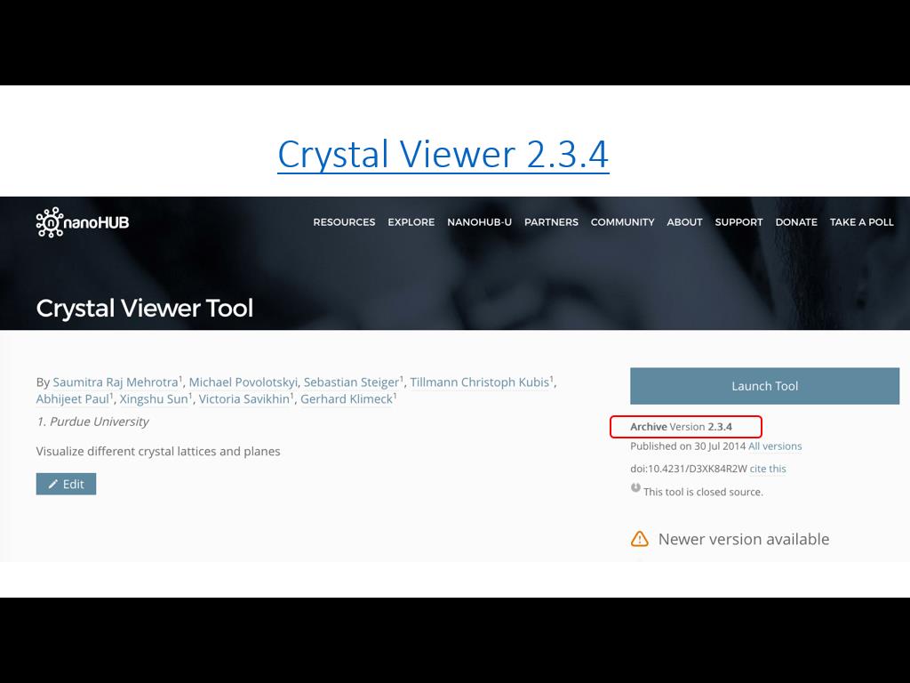 Crystal Viewer 2.3.4