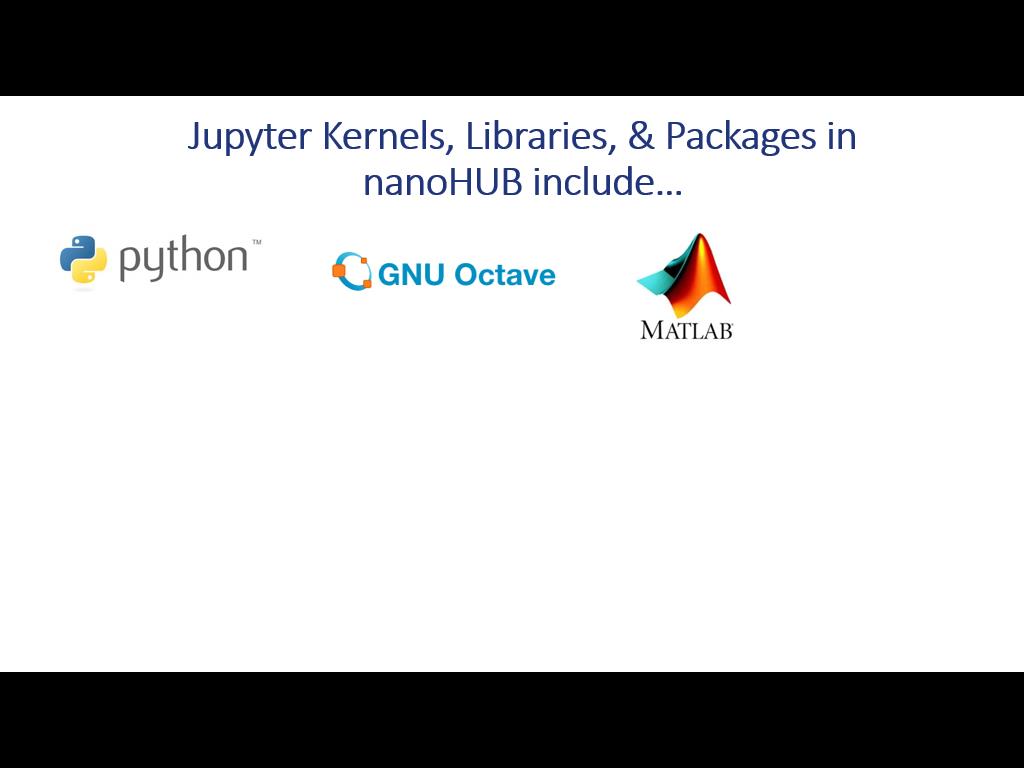 Jupyter Kernels, Libraries, & Packages