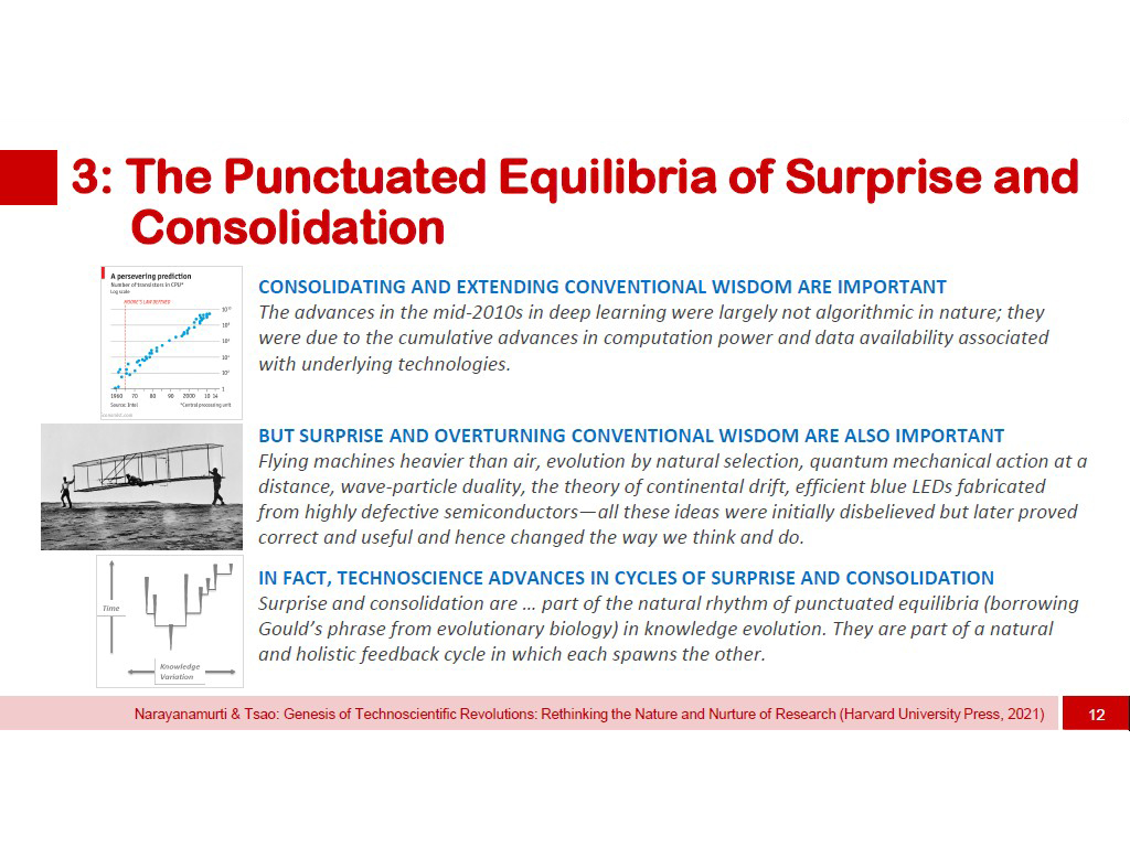 3: The Punctuated Equilibria of Surprise and Consolidation
