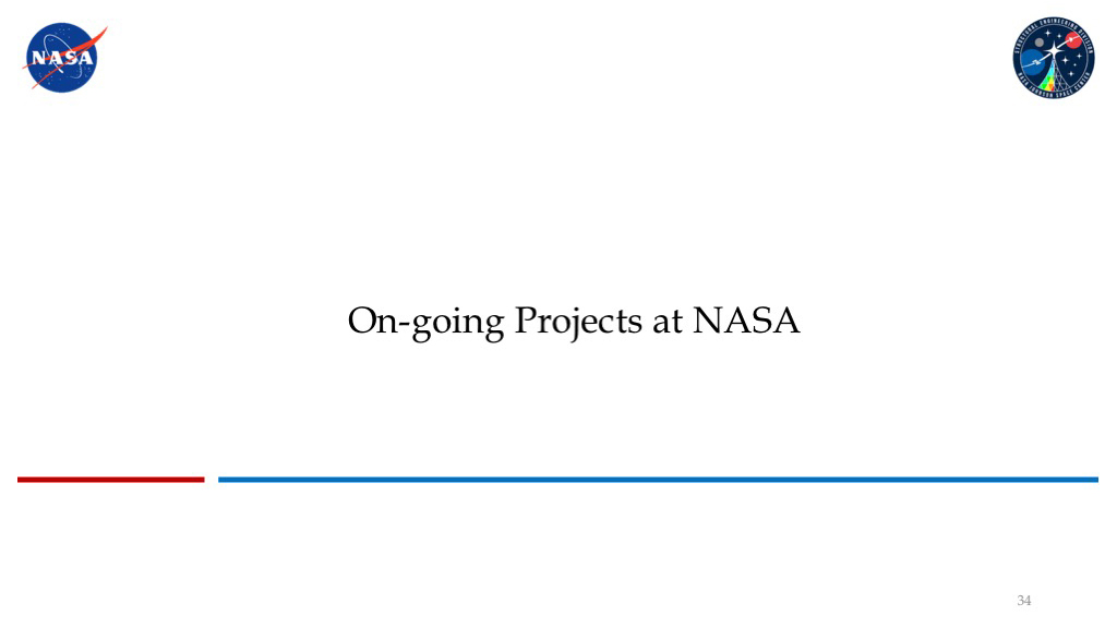 On-going Projects at NASA