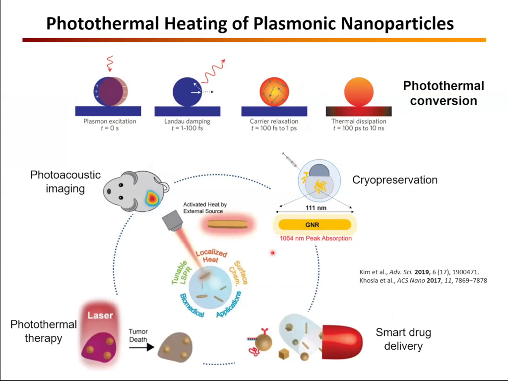 Photothermal Heating of Plasmonic Nanoparticles