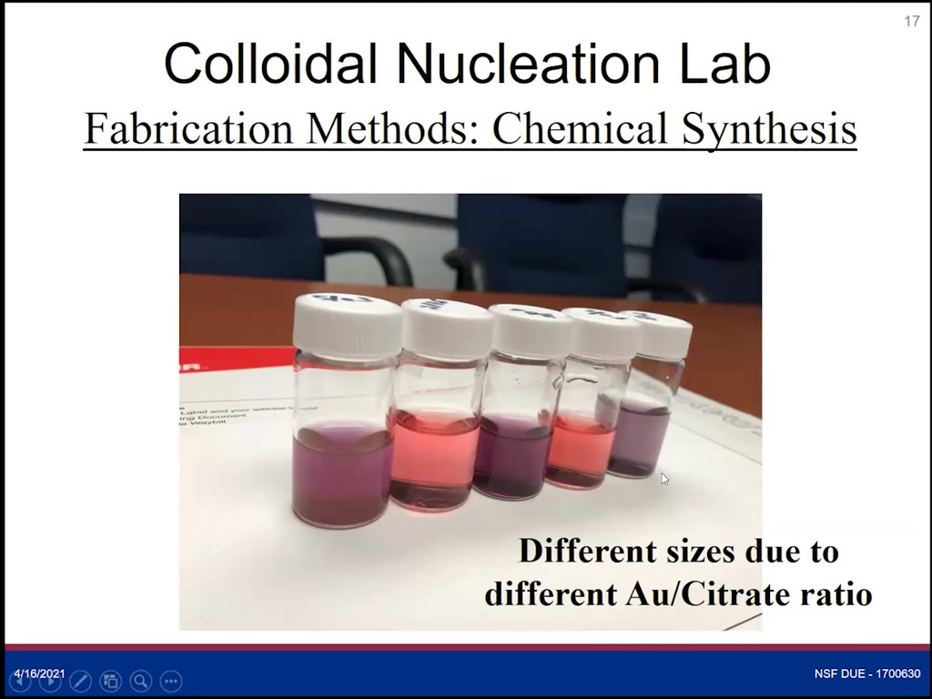 Colloidal Nucleation Lab