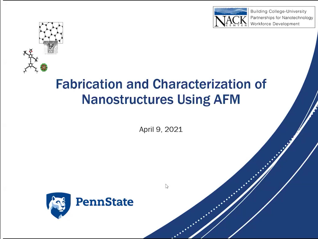 Fabrication and Characterization of Nanostructures Using AFM