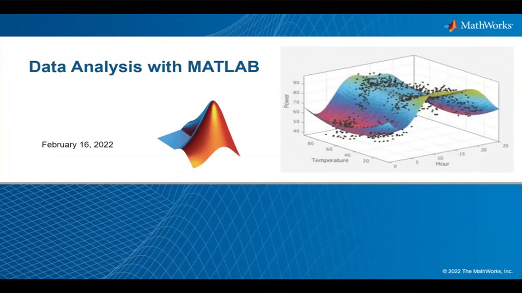 Data Analysis with MATLAB