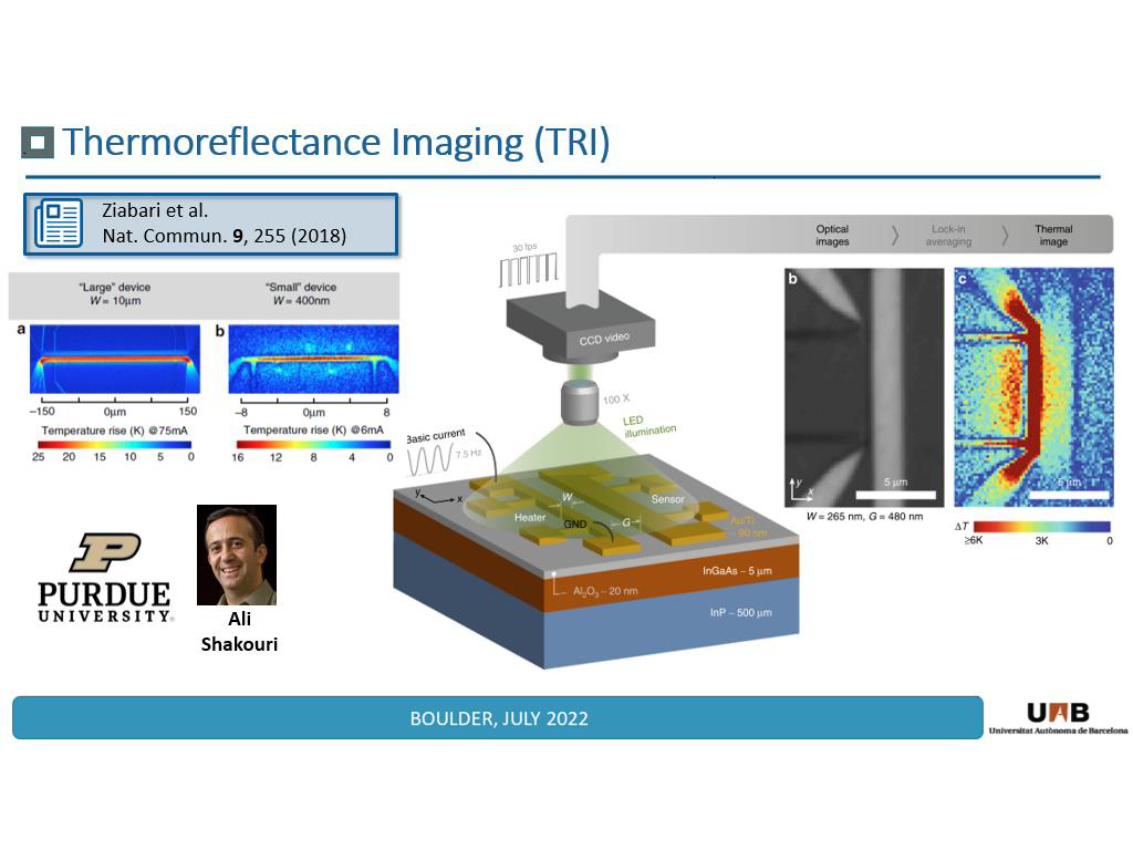 Thermoreflectance Imaging (TRI)