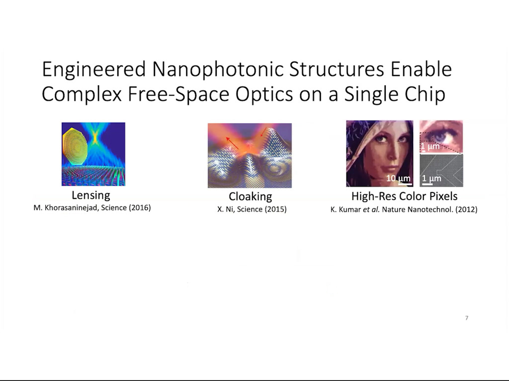 Engineered Nanophotonic Structure Enable