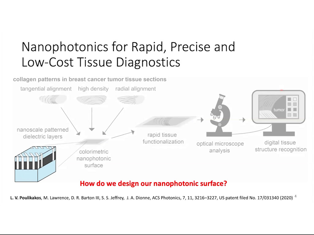 Nanophotonics for Rapid, Precise and Low-Cost Tissue Diagnostics