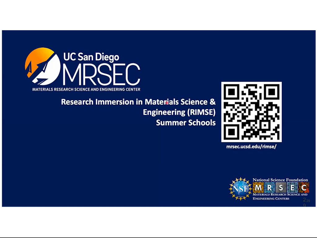 UC San Diego MRSEC