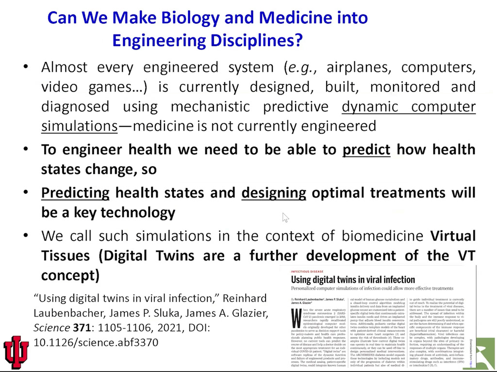 Can We Make Biology and Medicine into Engineering Disciplines?
