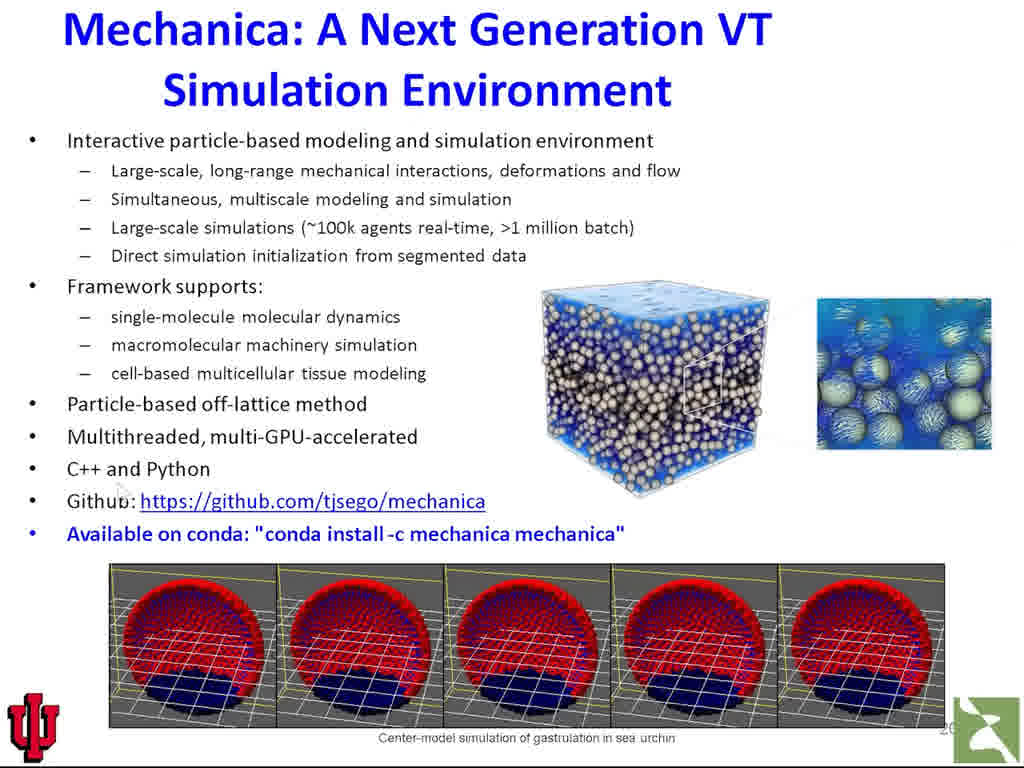 Mechanica: A Next Generation VT Simulation Environment