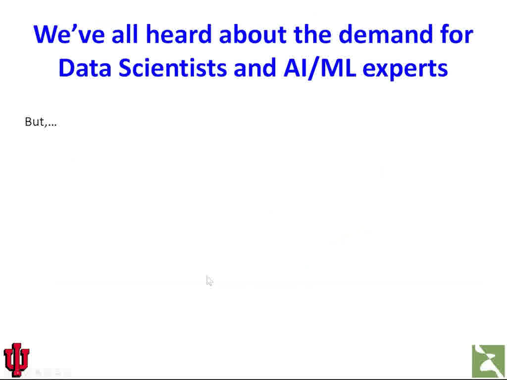 Data Scientists and AI/ML experts
