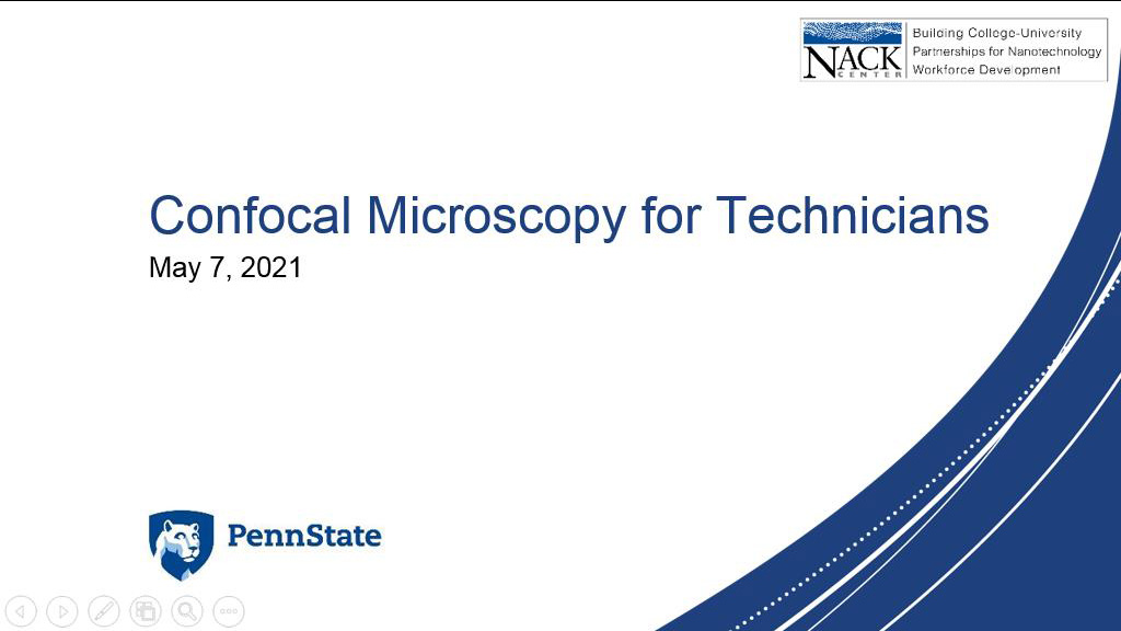 Confocal Microscopy for Technicians