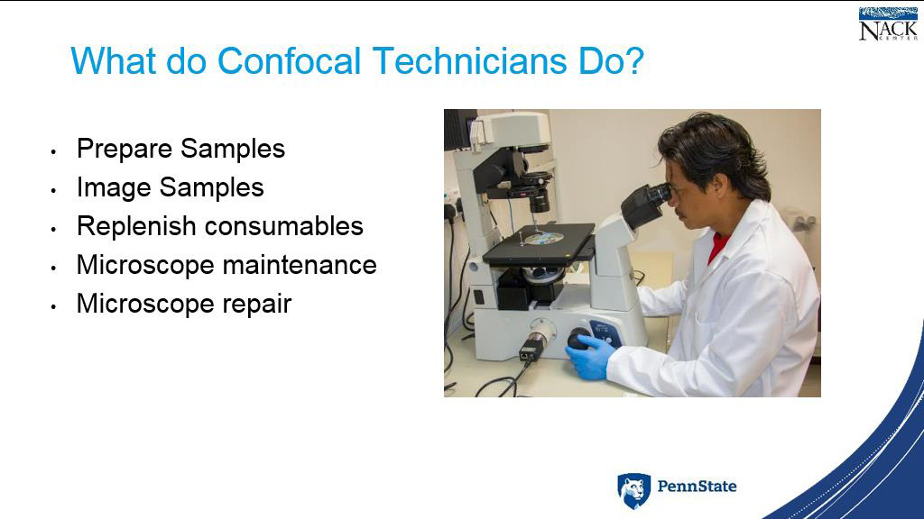 What do Confocal Technicians Do?