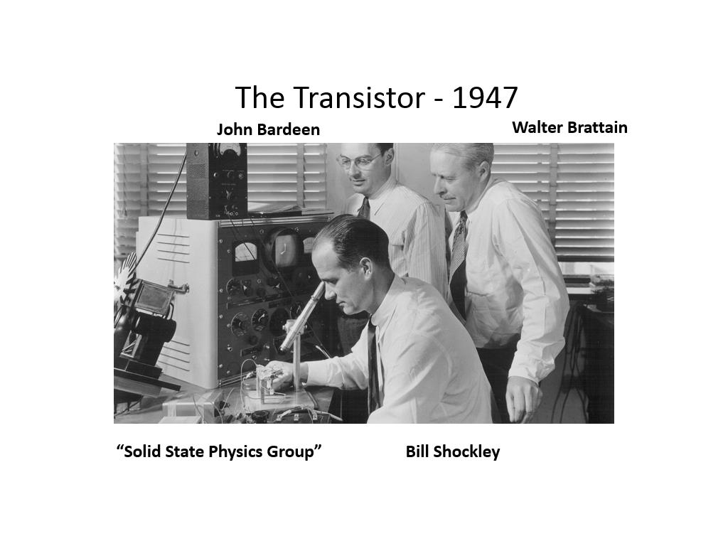 The Transistor - 1947