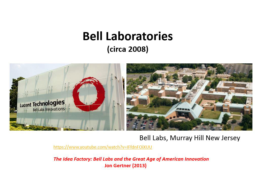 Bell Laboratories (circa 2008)