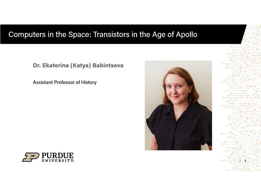 Computers in the Space: Transistors in the Age of Apollo