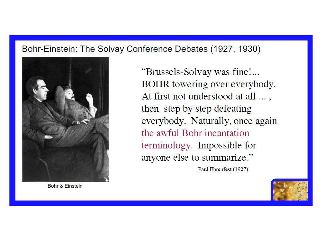 Bohr-Einstein: The Solvay Conference Debates (1927, 1930)