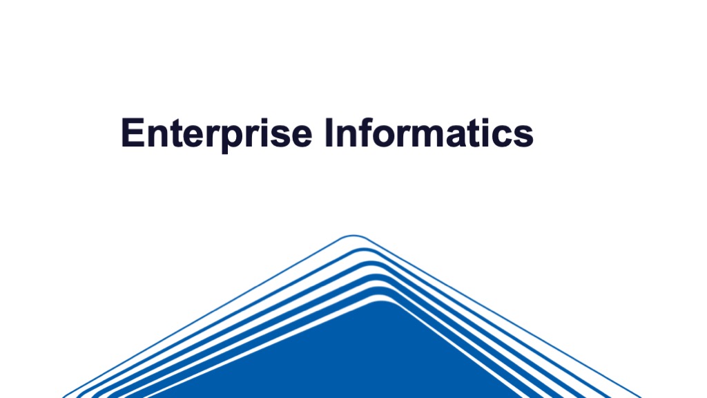 Enterprise Informatics